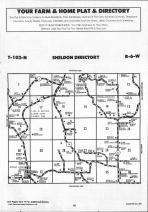 Sheldon, Houston T103N-R6W, Houston County 1991 Published by Farm and Home Publishers, LTD